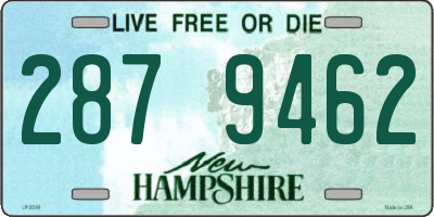 NH license plate 2879462
