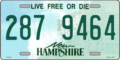 NH license plate 2879464
