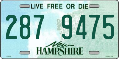 NH license plate 2879475