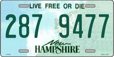 NH license plate 2879477