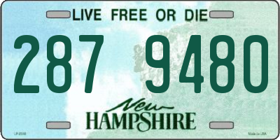 NH license plate 2879480
