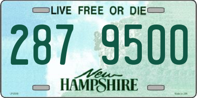 NH license plate 2879500
