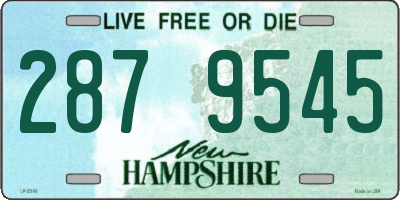 NH license plate 2879545
