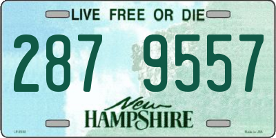 NH license plate 2879557