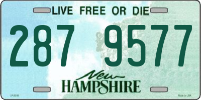 NH license plate 2879577