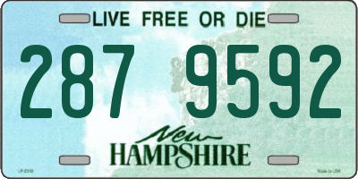 NH license plate 2879592