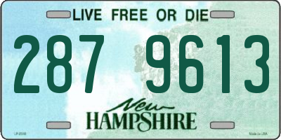 NH license plate 2879613
