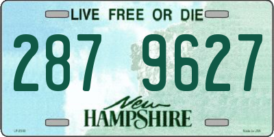 NH license plate 2879627