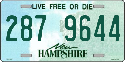 NH license plate 2879644