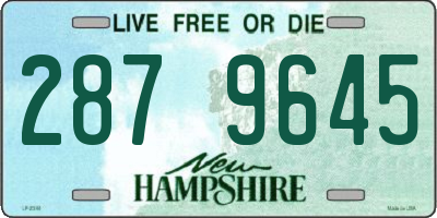 NH license plate 2879645
