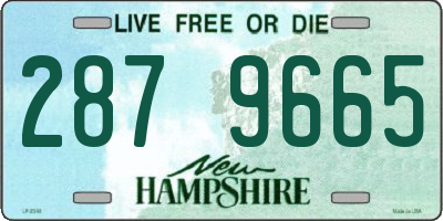 NH license plate 2879665
