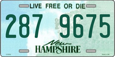 NH license plate 2879675