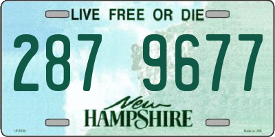 NH license plate 2879677