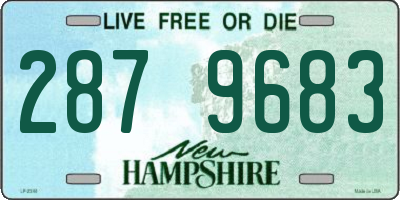 NH license plate 2879683