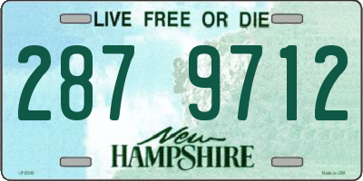 NH license plate 2879712