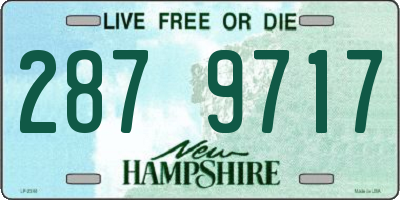 NH license plate 2879717