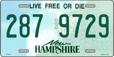 NH license plate 2879729
