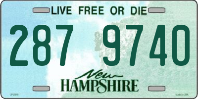 NH license plate 2879740