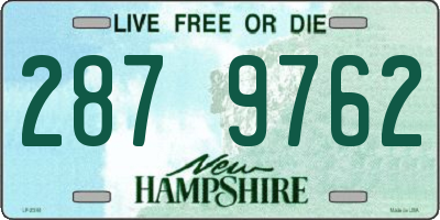 NH license plate 2879762