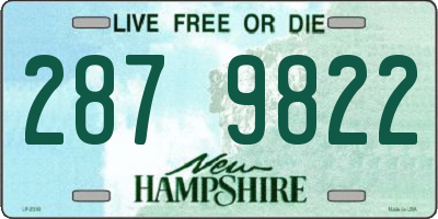 NH license plate 2879822