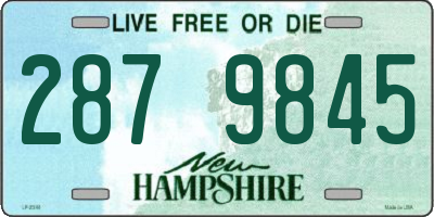 NH license plate 2879845