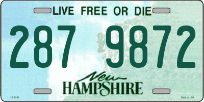 NH license plate 2879872