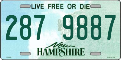 NH license plate 2879887