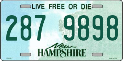 NH license plate 2879898