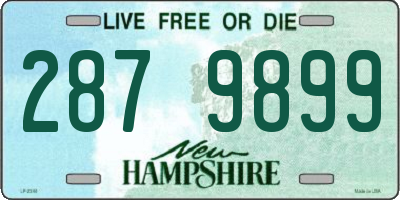 NH license plate 2879899