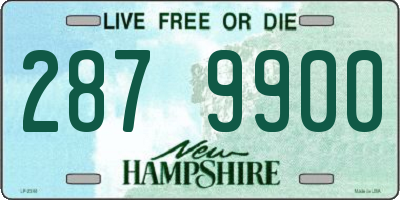 NH license plate 2879900