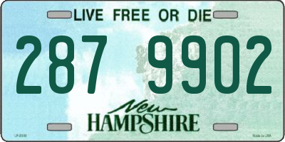 NH license plate 2879902