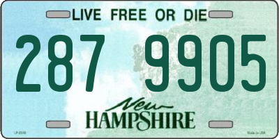 NH license plate 2879905
