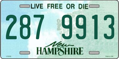 NH license plate 2879913