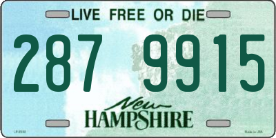 NH license plate 2879915