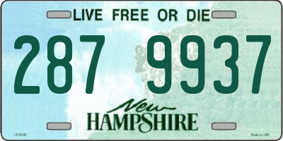 NH license plate 2879937
