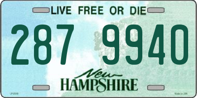 NH license plate 2879940
