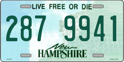 NH license plate 2879941