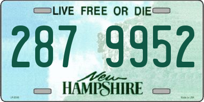 NH license plate 2879952