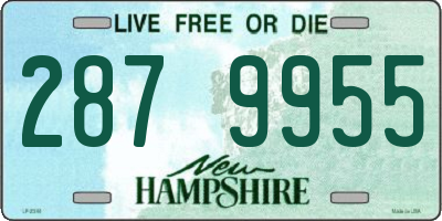 NH license plate 2879955