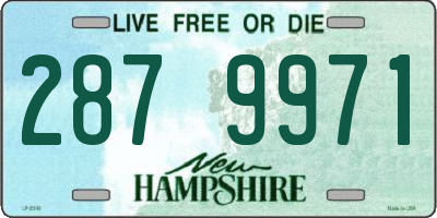 NH license plate 2879971