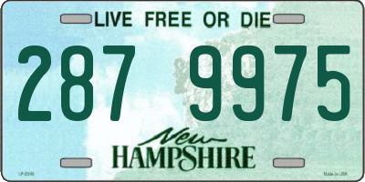 NH license plate 2879975