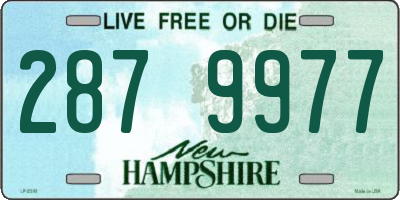 NH license plate 2879977