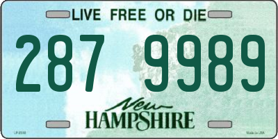 NH license plate 2879989