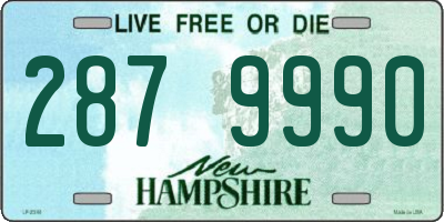 NH license plate 2879990