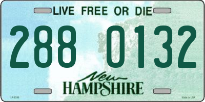 NH license plate 2880132