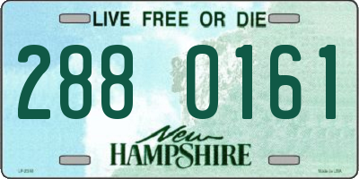 NH license plate 2880161