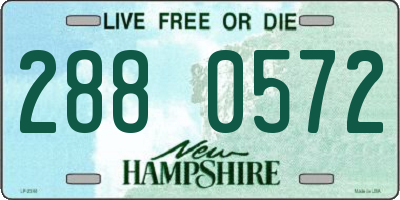 NH license plate 2880572