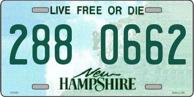 NH license plate 2880662