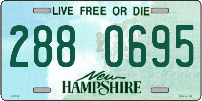 NH license plate 2880695