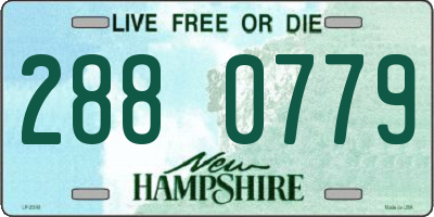 NH license plate 2880779